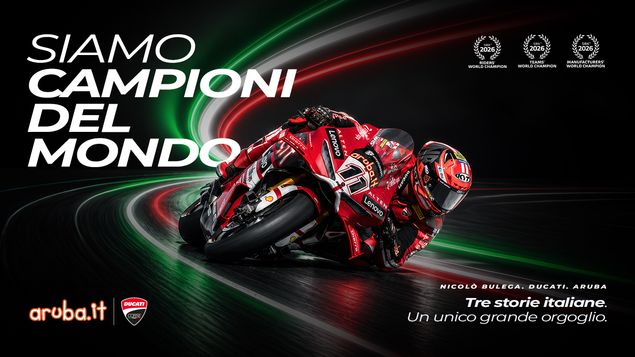 Nicolò Bulega e Aruba.it Racing – Ducati Campioni del Mondo Superbike